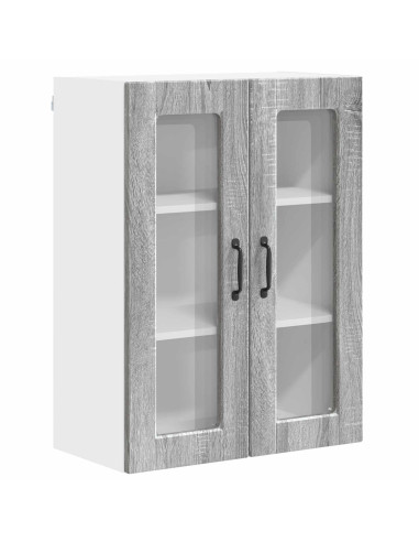 Mobile da cucina con lo scaffale Grigio Sonoma 60 x 31 x 80 cm
