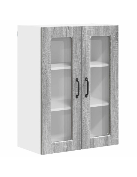 Mobile da cucina con lo scaffale Grigio Sonoma 60 x 31 x 80 cm