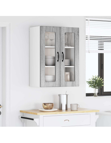 Mobile da cucina con lo scaffale Grigio Sonoma 60 x 31 x 80 cm