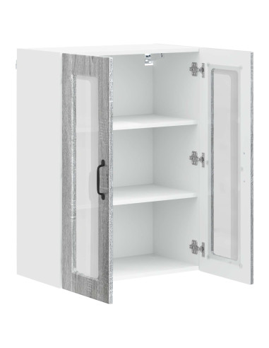 Mobile da cucina con lo scaffale Grigio Sonoma 60 x 31 x 80 cm