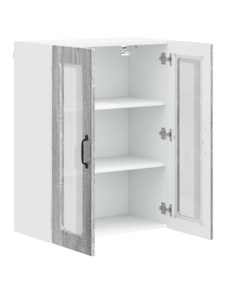 Mobile da cucina con lo scaffale Grigio Sonoma 60 x 31 x 80 cm