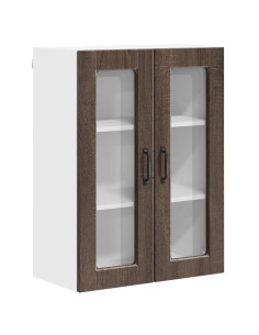 Mobile da cucina con lo scaffale Rovere Marrone 60 x 31 x 80 cm 2