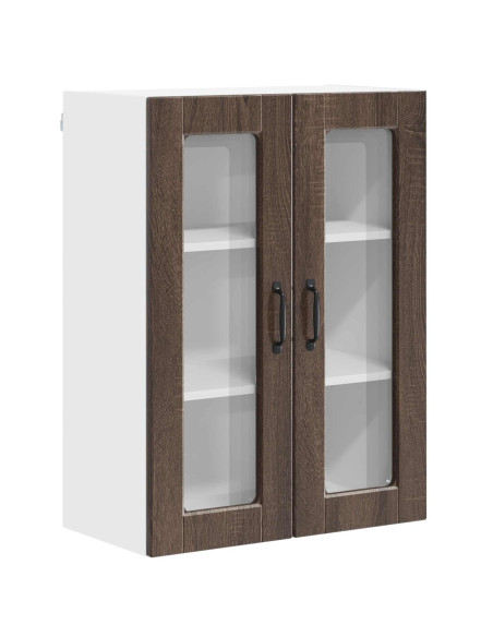 Mobile da cucina con lo scaffale Rovere Marrone 60 x 31 x 80 cm