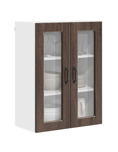 Mobile da cucina con lo scaffale Rovere Marrone 60 x 31 x 80 cm