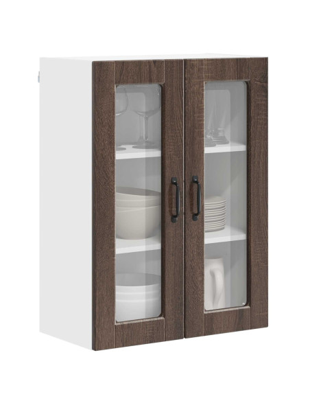 Mobile da cucina con lo scaffale Rovere Marrone 60 x 31 x 80 cm