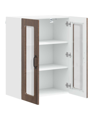 Mobile da cucina con lo scaffale Rovere Marrone 60 x 31 x 80 cm