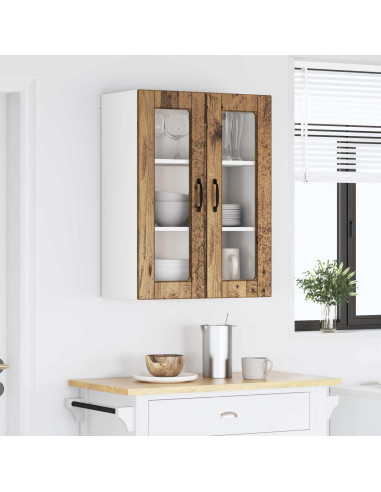 Mobile da cucina con lo scaffale Legno vecchio 60 x 31 x 80 cm