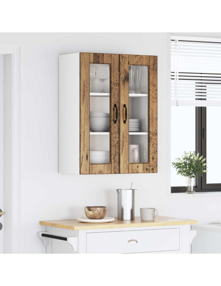 Mobile da cucina con lo scaffale Legno vecchio 60 x 31 x 80 cm