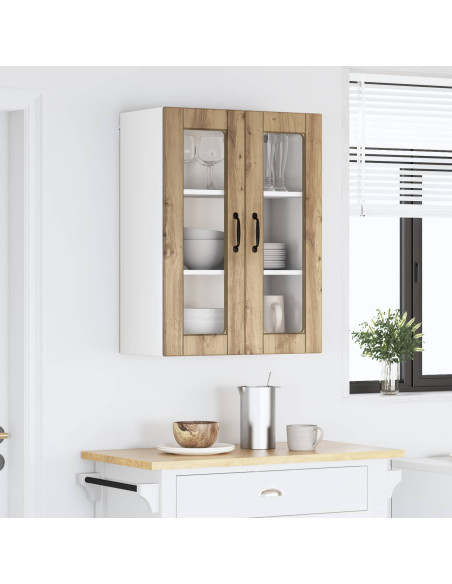 Mobile da cucina con porta Rovere artigianale 60 x 31 x 80 cm