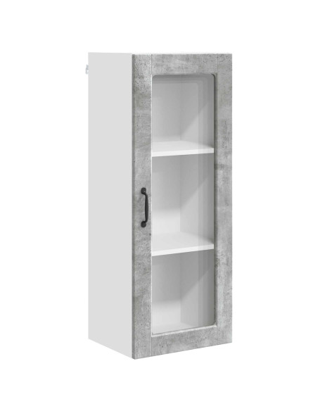Mobile da cucina con porta Grigio cemento 40 x 31 x 100 cm