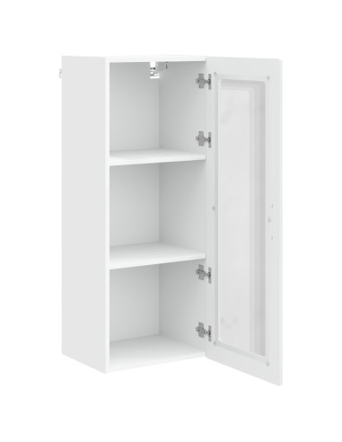 Mobile da cucina con lo scaffale Bianco Lucido 40 x 31 x 100 cm