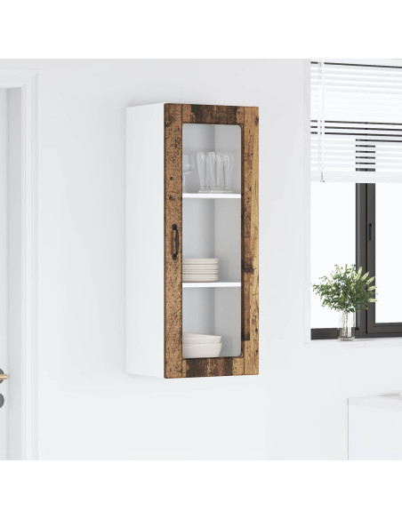 Mobile da cucina con lo scaffale Legno vecchio 40 x 31 x 100 cm
