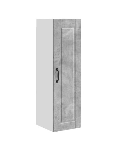 Mobile da cucina con porta Grigio cemento 30 x 31 x 100 cm