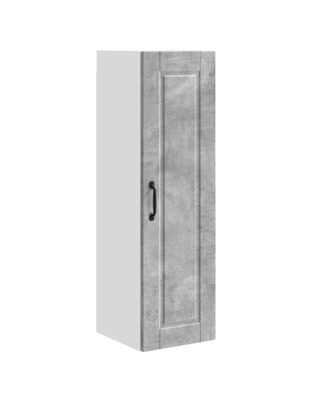 Mobile da cucina con porta Grigio cemento 30 x 31 x 100 cm