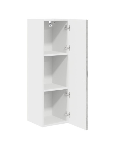 Mobile da cucina con porta Grigio cemento 30 x 31 x 100 cm