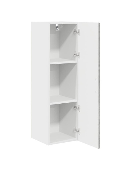 Mobile da cucina con porta Grigio cemento 30 x 31 x 100 cm