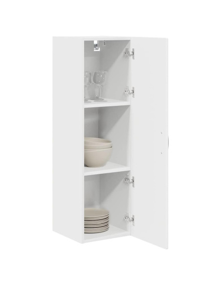 Mobile da cucina con lo scaffale Bianco Lucido 30 x 31 x 100 cm