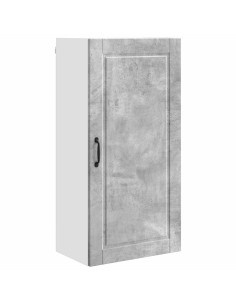 Mobile da cucina con porta Grigio cemento 50 x 31 x 100 cm 2