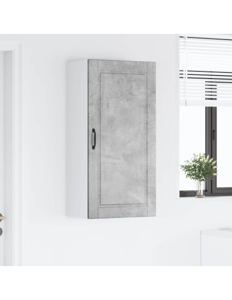 Mobile da cucina con porta Grigio cemento 50 x 31 x 100 cm