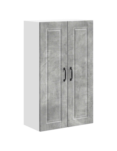 Mobile da cucina con porta Grigio cemento 60 x 31 x 100 cm