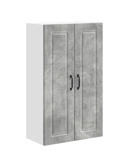Mobile da cucina con porta Grigio cemento 60 x 31 x 100 cm