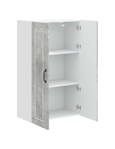 Mobile da cucina con porta Grigio cemento 60 x 31 x 100 cm