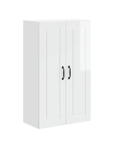 Mobile da cucina con lo scaffale Bianco Lucido 60 x 31 x 100 cm
