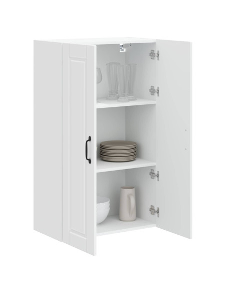 Mobile da cucina con lo scaffale Bianco Lucido 60 x 31 x 100 cm