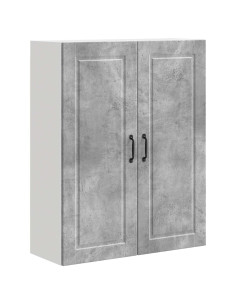 Mobile da cucina con porta Grigio cemento 80 x 31 x 100 cm 2