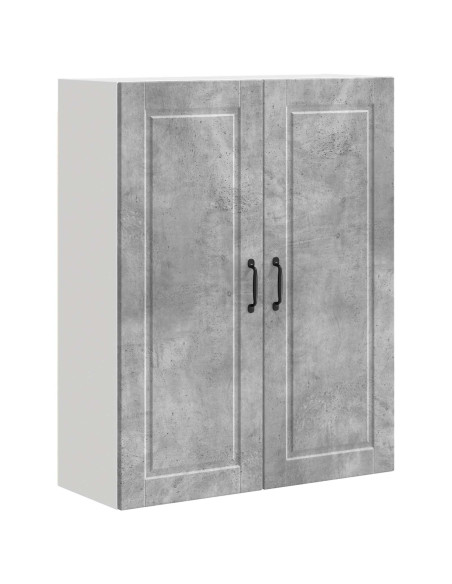 Mobile da cucina con porta Grigio cemento 80 x 31 x 100 cm