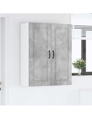 Mobile da cucina con porta Grigio cemento 80 x 31 x 100 cm