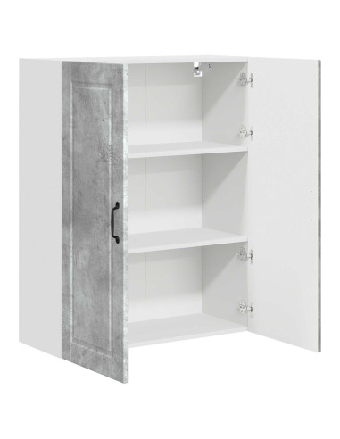 Mobile da cucina con porta Grigio cemento 80 x 31 x 100 cm