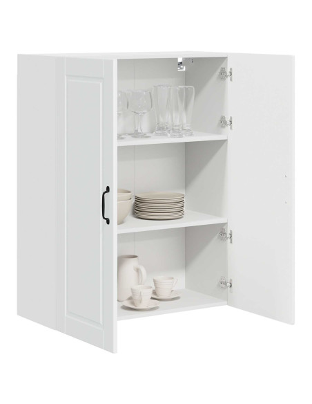 Mobile da cucina con lo scaffale Bianco Lucido 80 x 31 x 100 cm