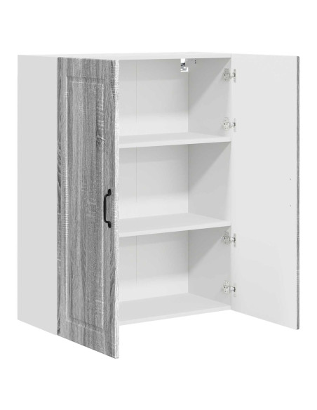 Mobile da cucina con lo scaffale Grigio Sonoma 80 x 31 x 100 cm