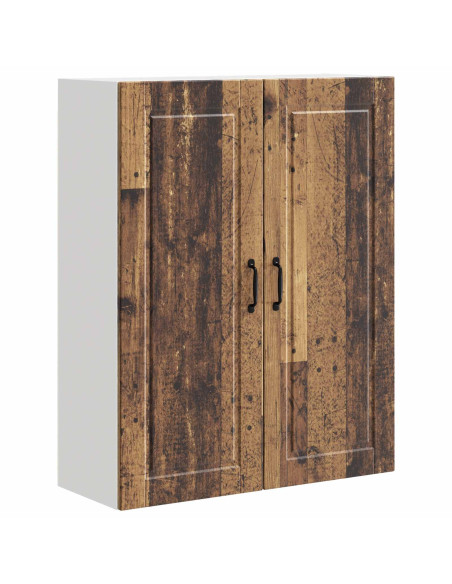 Mobile da cucina con lo scaffale Legno vecchio 80 x 31 x 100 cm