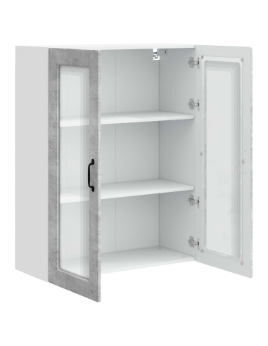 Mobile da cucina con porta Grigio cemento 80 x 31 x 100 cm