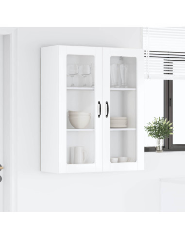 Mobile da cucina con lo scaffale Bianco Lucido 80 x 31 x 100 cm