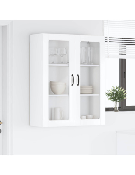 Mobile da cucina con lo scaffale Bianco Lucido 80 x 31 x 100 cm