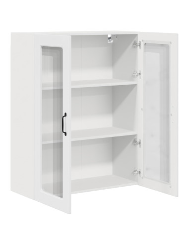Mobile da cucina con lo scaffale Bianco Lucido 80 x 31 x 100 cm
