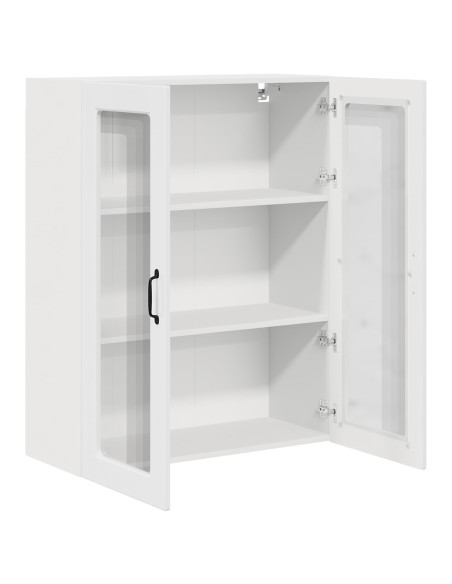 Mobile da cucina con lo scaffale Bianco Lucido 80 x 31 x 100 cm