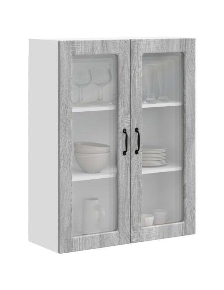 Mobile da cucina con lo scaffale Grigio Sonoma 80 x 31 x 100 cm