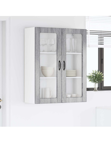 Mobile da cucina con lo scaffale Grigio Sonoma 80 x 31 x 100 cm
