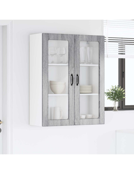 Mobile da cucina con lo scaffale Grigio Sonoma 80 x 31 x 100 cm