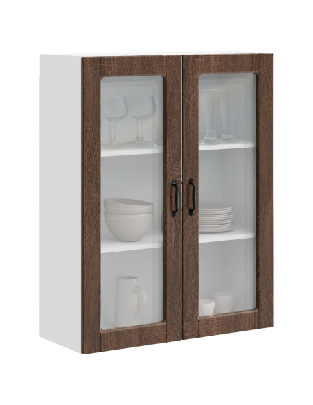 Mobile da cucina con porta Rovere Marrone 80 x 31 x 100 cm