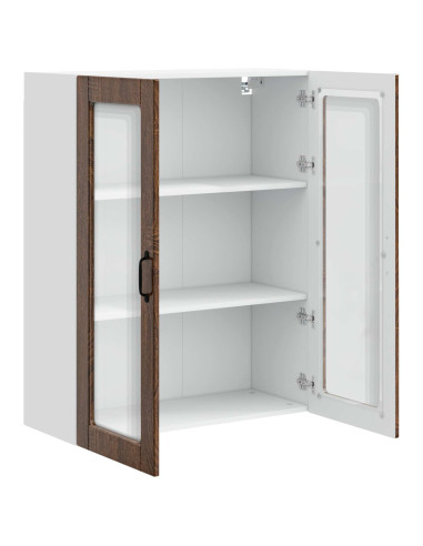 Mobile da cucina con porta Rovere Marrone 80 x 31 x 100 cm