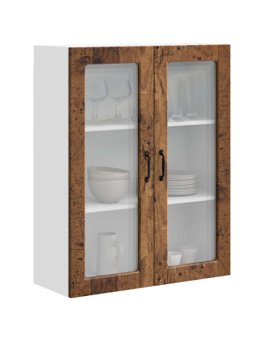 Mobile da cucina con lo scaffale Legno vecchio 80 x 31 x 100 cm
