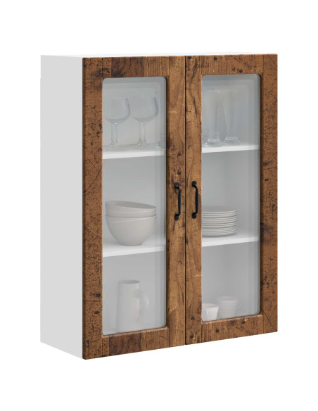 Mobile da cucina con lo scaffale Legno vecchio 80 x 31 x 100 cm