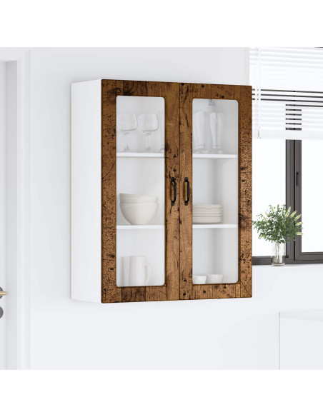 Mobile da cucina con lo scaffale Legno vecchio 80 x 31 x 100 cm