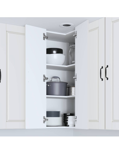 Mobile da cucina Bianco 57 x 57 x 100 cm Legno multistrato