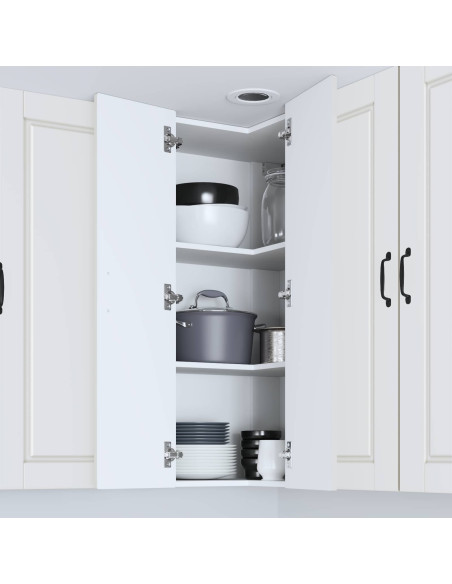 Mobile da cucina Bianco 57 x 57 x 100 cm Legno multistrato